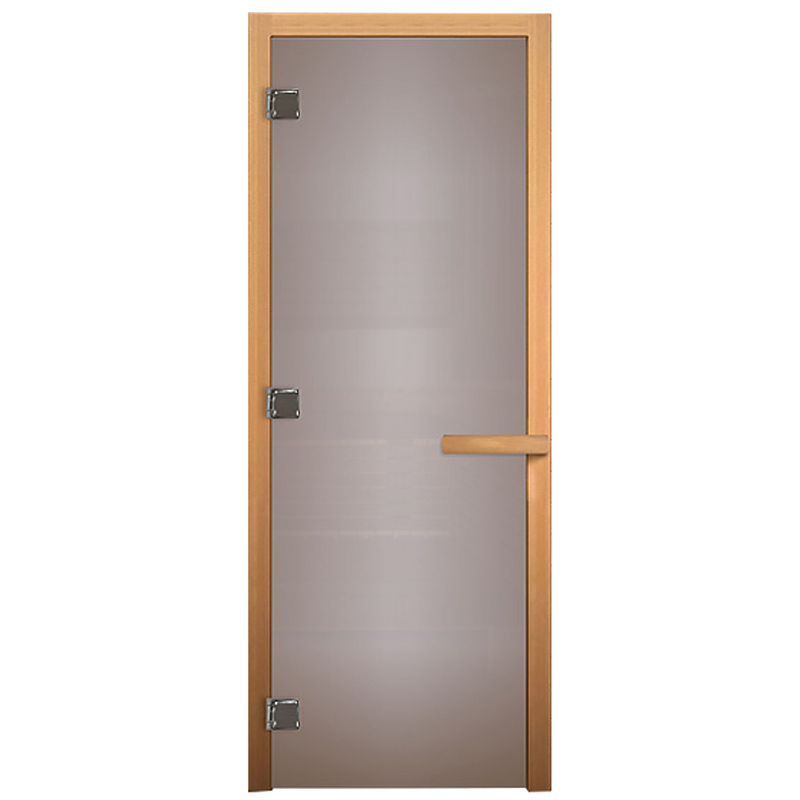  Везувий Дверь для бани 1800х700 мм сатин матовая